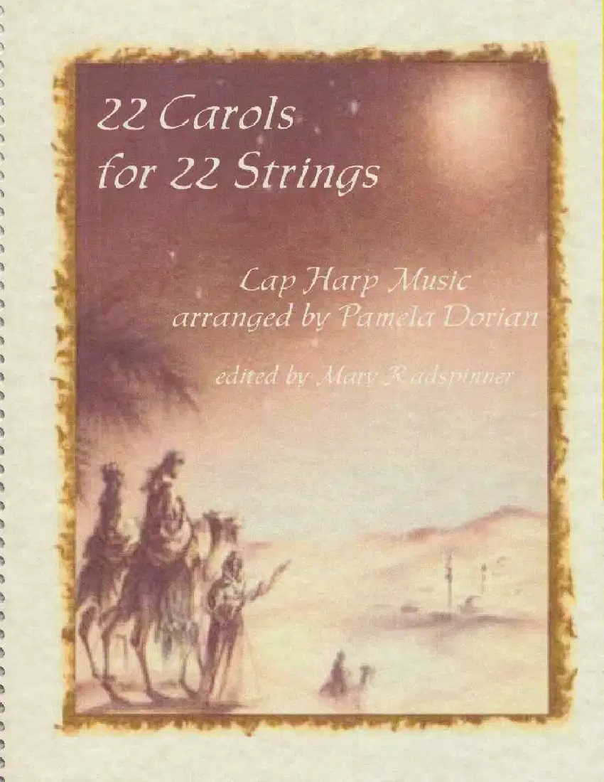 22 Carols for 22 Strings by Dorian Cover at folkharp.com