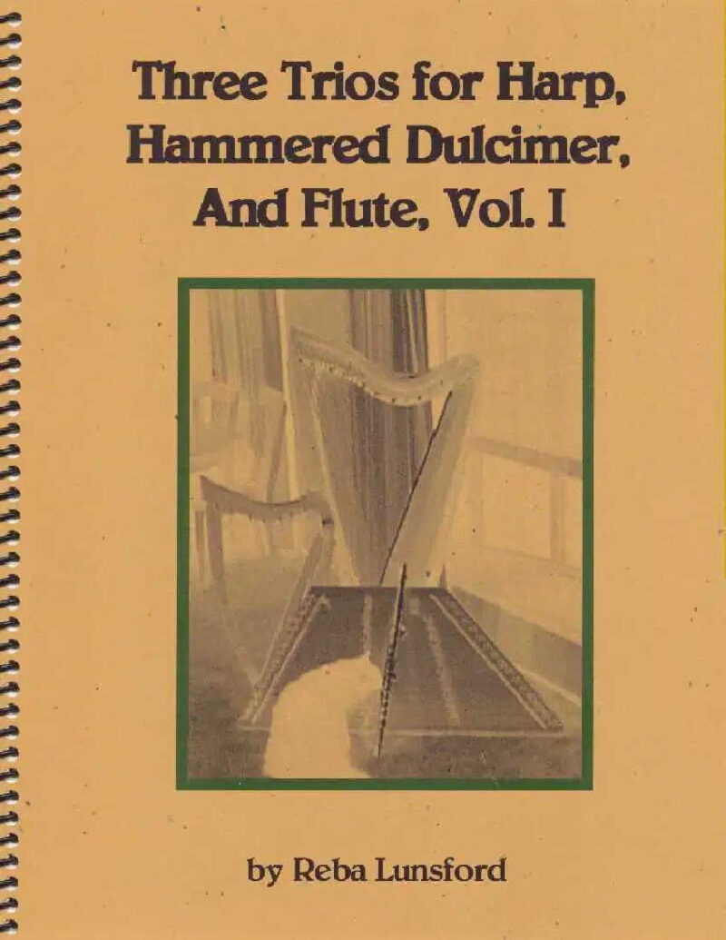 3 Trios for Folk Ensemble Volume 1 by Lunsford Cover at folkharp.com