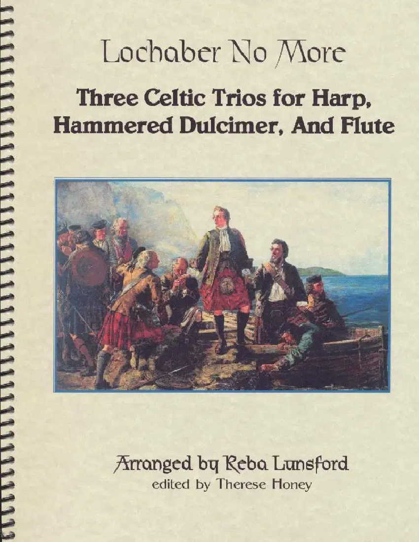 3 Trios for Folk Ensemble Volume 3 by Lunsford Cover at folkharp.com