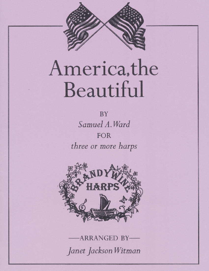 America the Beautiful by Ward (arr. Witman) Cover at folkharp.com