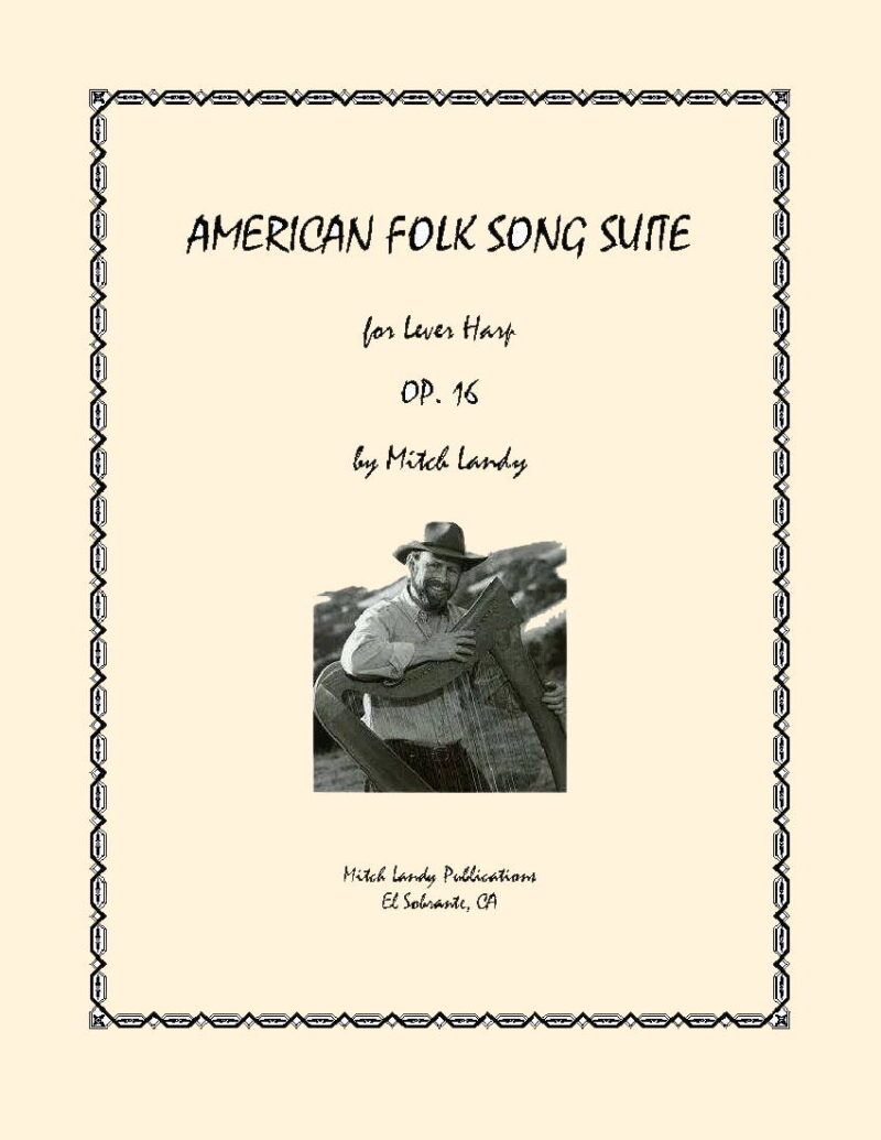 American Folk Song Suite by Landy Cover at folkharp.com