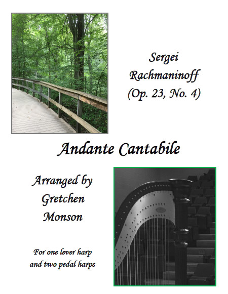 Andante Cantabile by Monson Cover at folkharp.com
