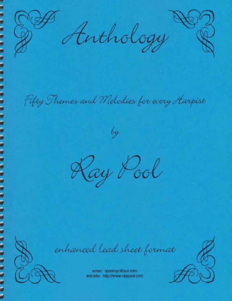 Anthology, Fifty Themes and Melodies for Every Harpist by Pool Cover at folkharp.com