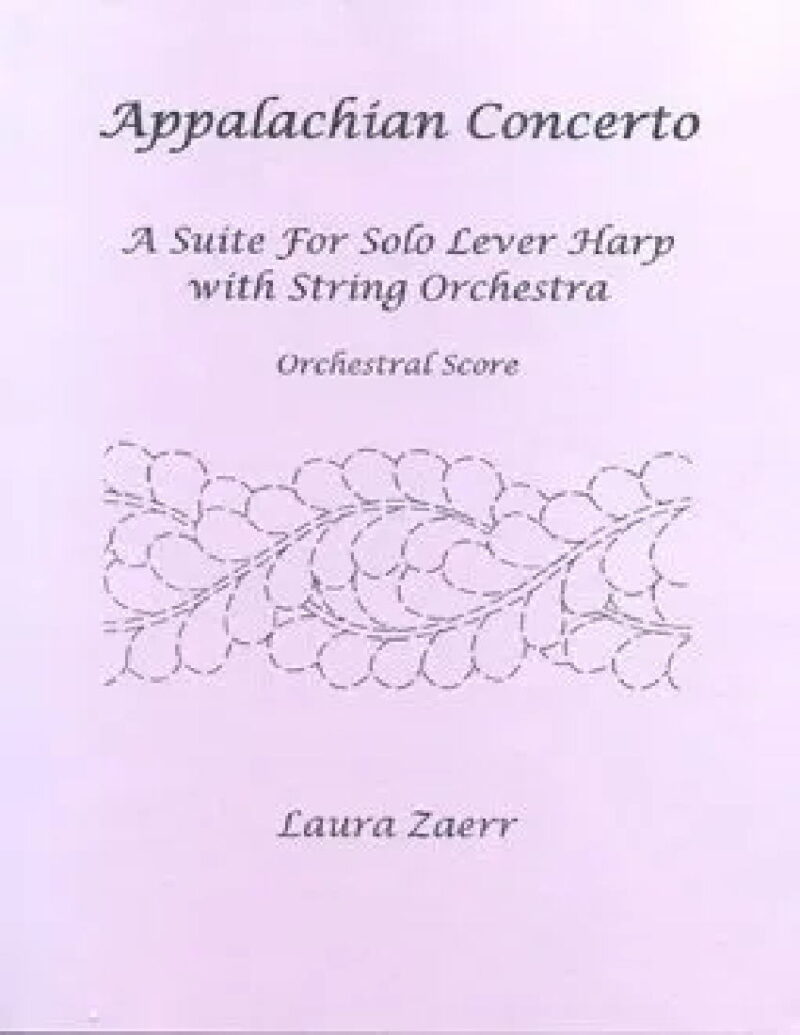 Appalachian Concerto by Zaerr Cover at folkharp.com