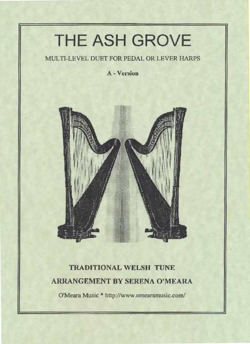 The Ash Grove by O'Meara Cover at folkharp.com