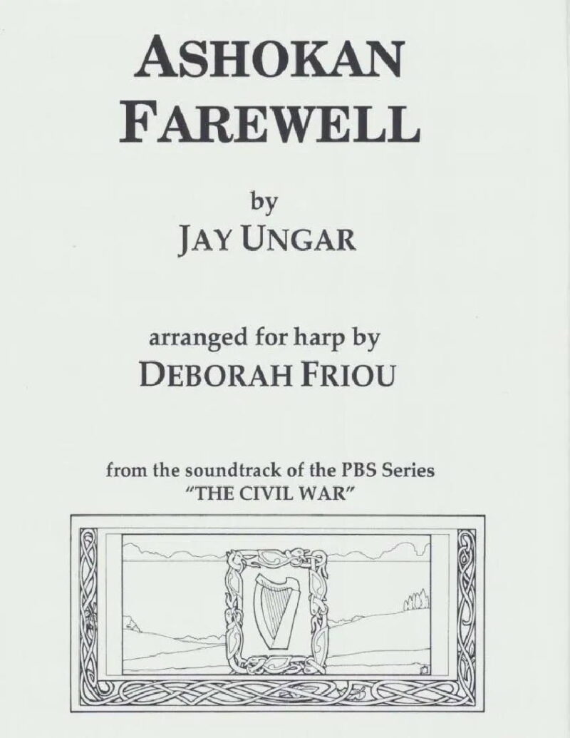 Ashokan Farewell by Ungar (Arr. Friou) Cover at folkharp.com