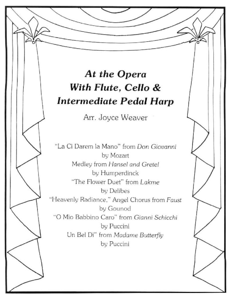 At the Opera by Weaver Cover at folkharp.com