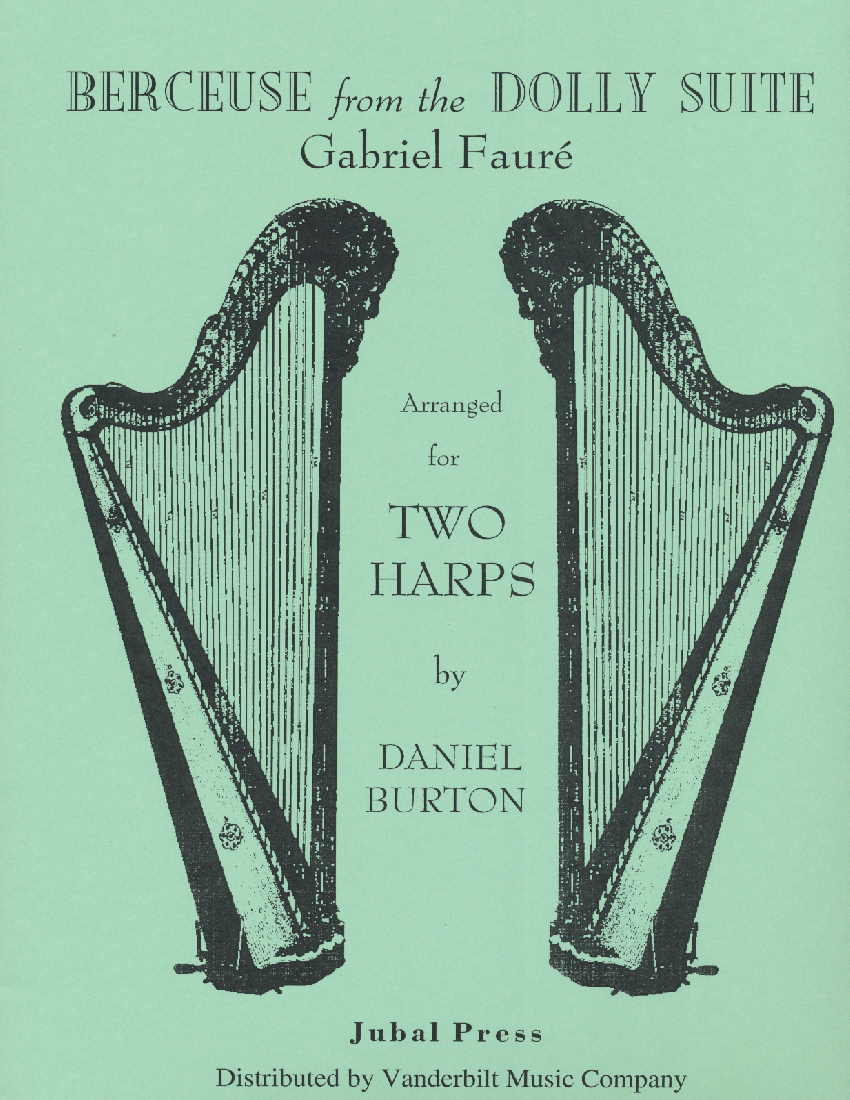 Berceuse from the Dolly Suite by Faure (arr. Burton) Cover at folkharp.com