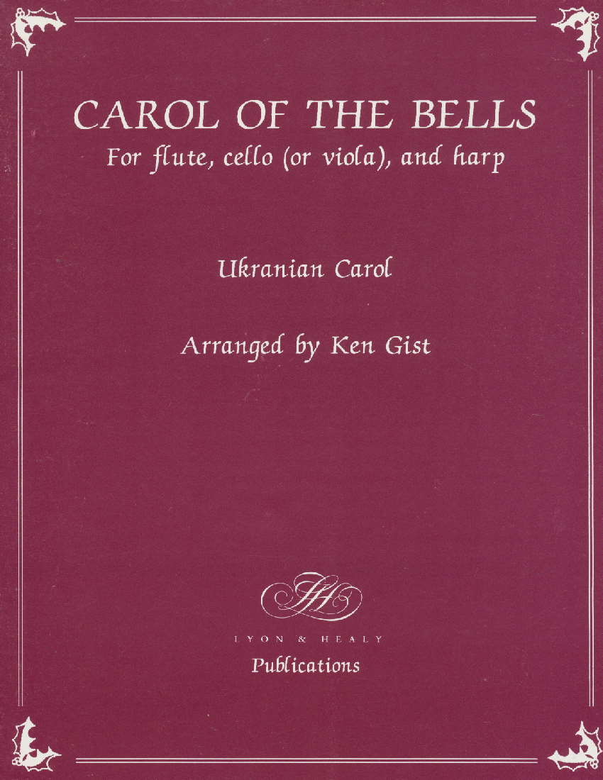 Carol of the Bells by Gist Cover at folkharp.com