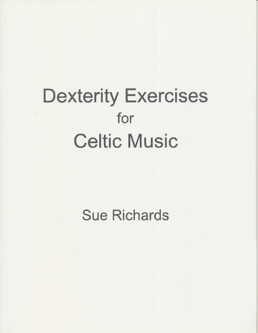 Dexterity Exercises for Celtic Music by Richards Cover at folkharp.com