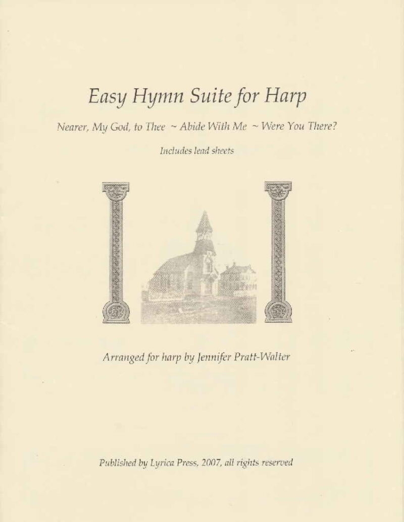 Easy Hymn Suite for Harp by Pratt-Wolter Cover at folkharp.com