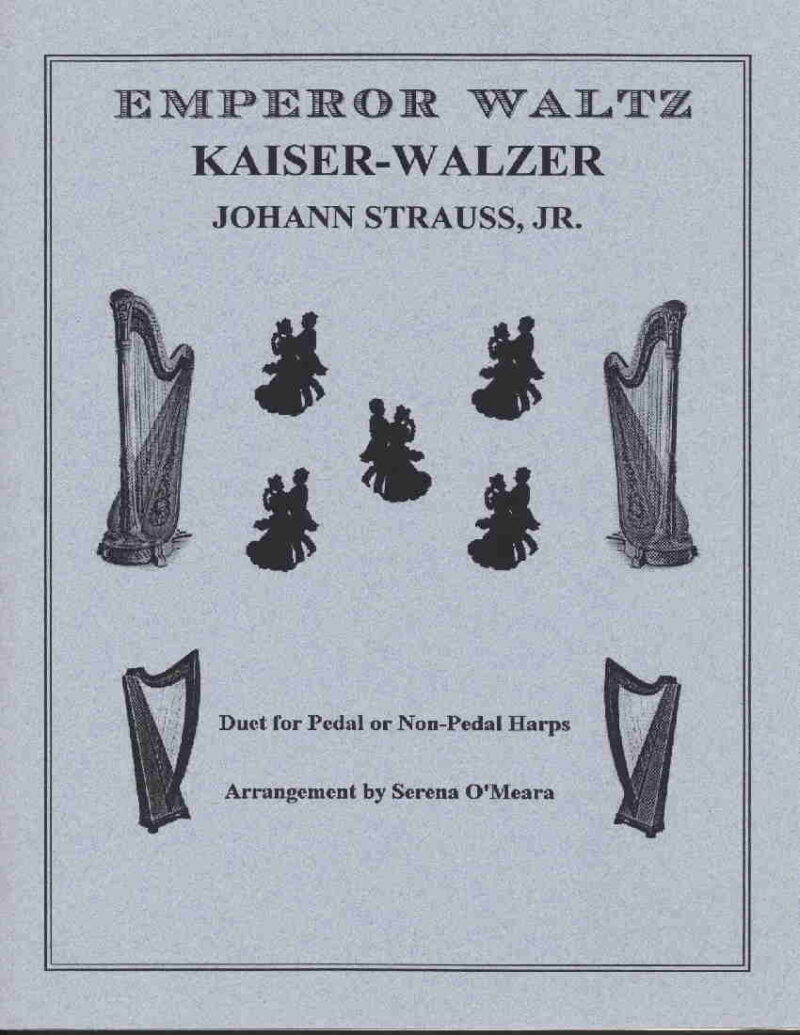 Emperor Waltz by Strauss (by O'Meara) Cover at folkharp.com