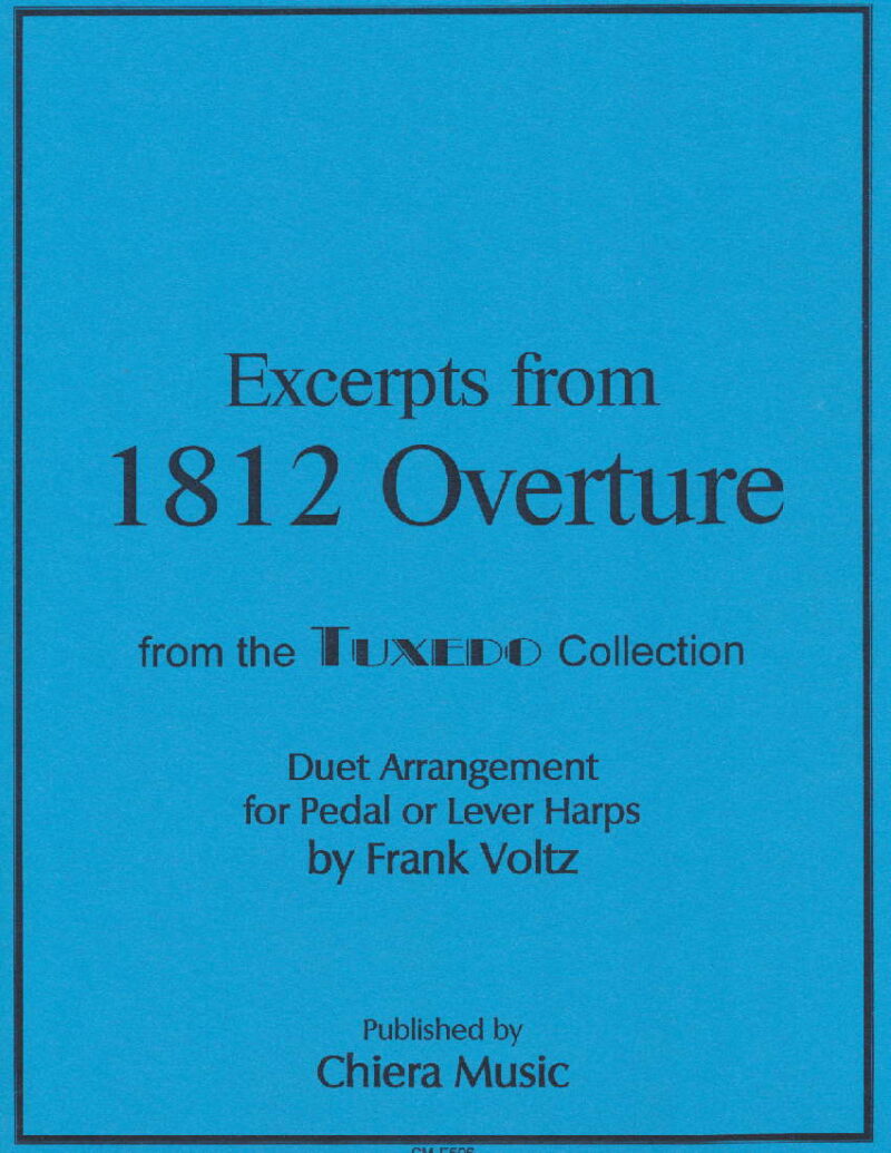 1812 Overture Excerpts by Voltz Cover at folkharp.com