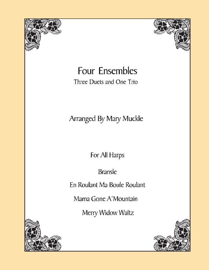Four Ensembles by Muckle Cover at folkharp.com