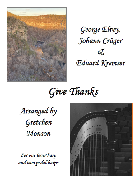 Give Thanks by Monson Cover at folkharp.com