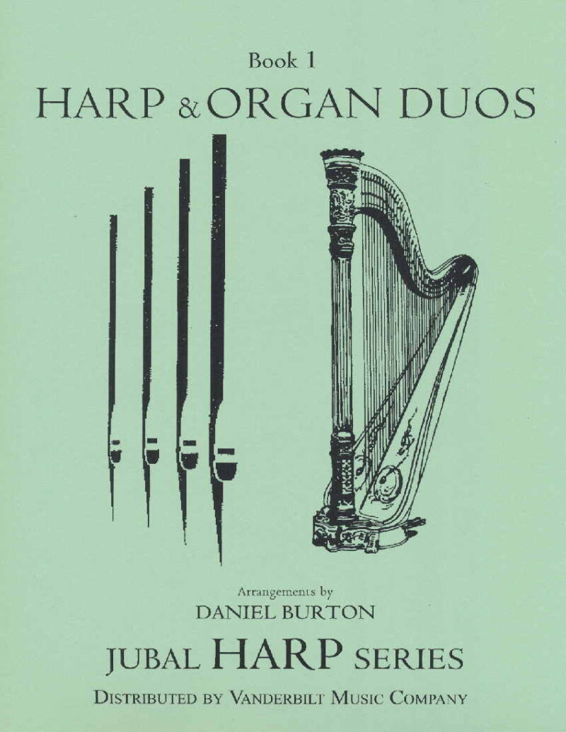 Harp and Organ Duos V1 by Burton Cover at folkharp.com