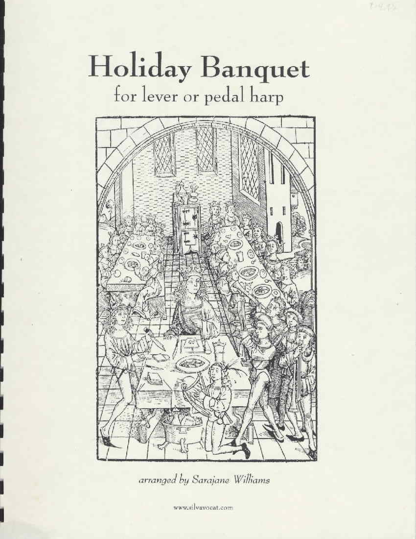 Holiday Banquet by Williams Cover at folkharp.com
