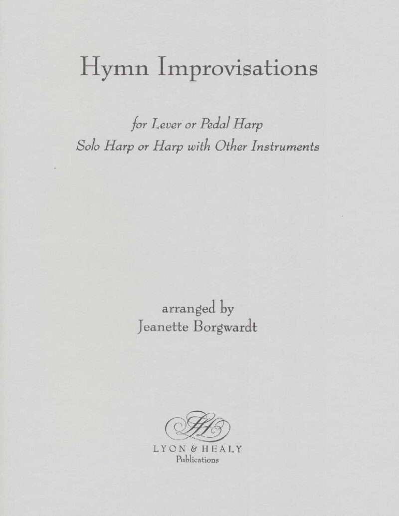 Hymn Improvisations by Borgwardt Cover at folkharp.com