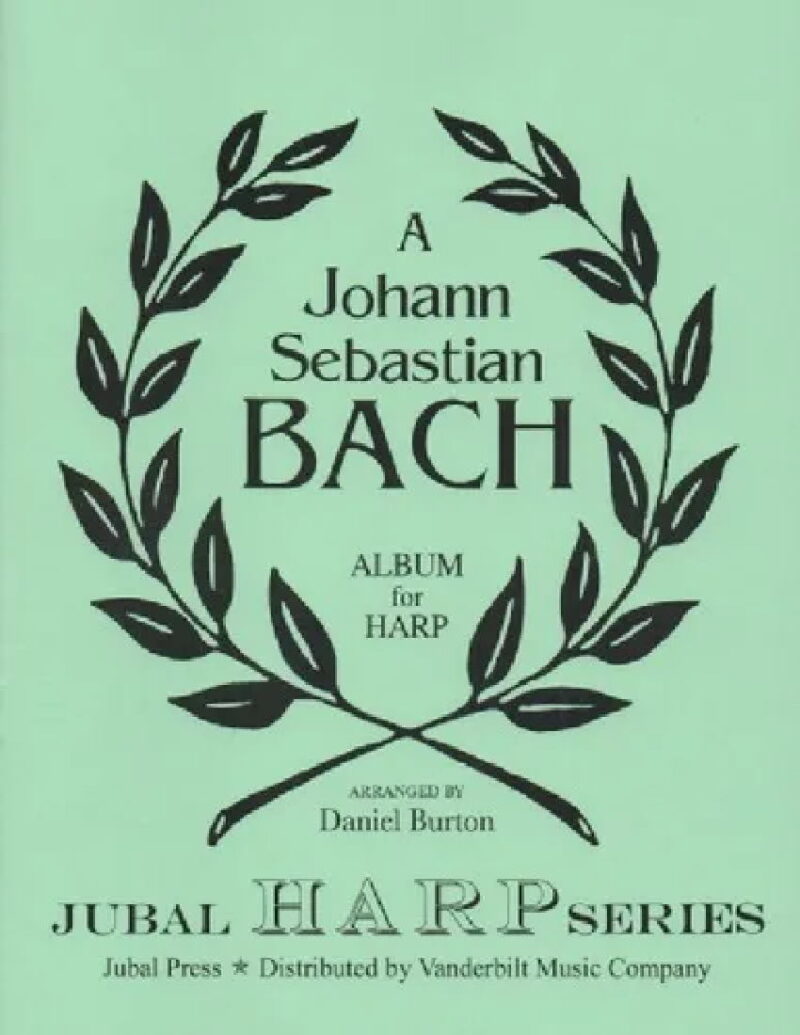 A Johann Sebastian Bach Album by Burton Cover at folkharp.com