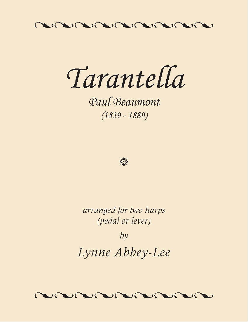 Tarantella by Abbey-Lee Cover at folkharp.com