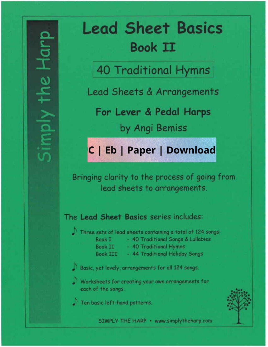Lead Sheet Basics Book 2, Hymns by Bemiss Cover at folkharp.com