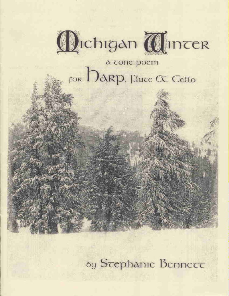 Michigan Winter by Bennett Cover at folkharp.com