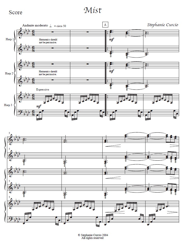 Mist (Duet/Trio) at Melody's Sample 1