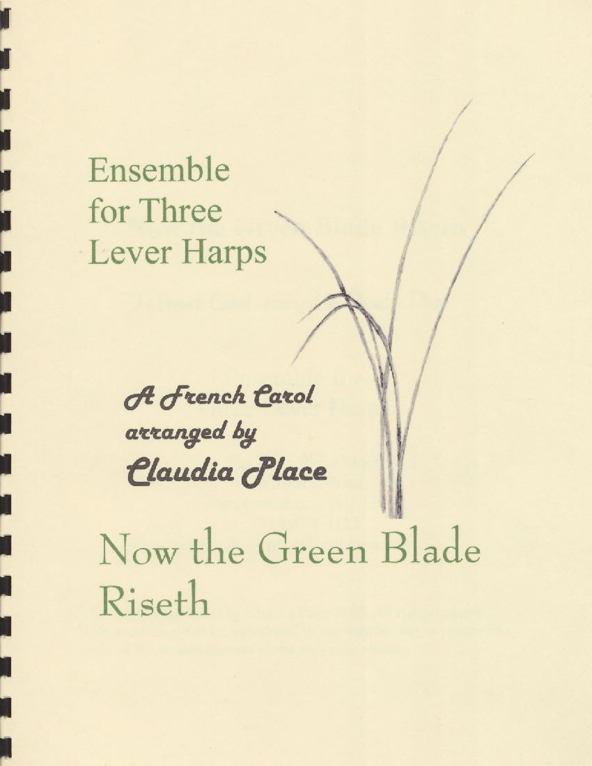 Now the Green Blade Riseth by Place Cover at folkharp.com