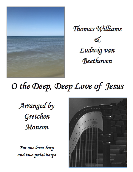 O the Deep, Deep Love by Monson Cover at folkharp.com