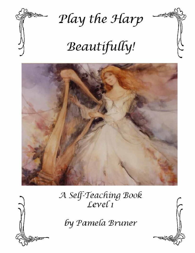 Play the Harp Beautifully Level 1 by Bruner Cover at folkharp.com