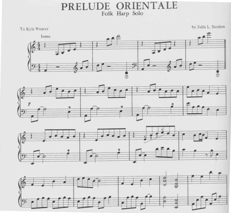 Prelude Orientale Sample at Melody's
