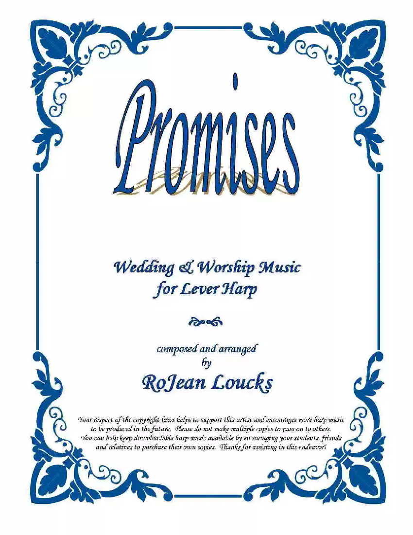 Promises by Loucks Cover at folkharp.com