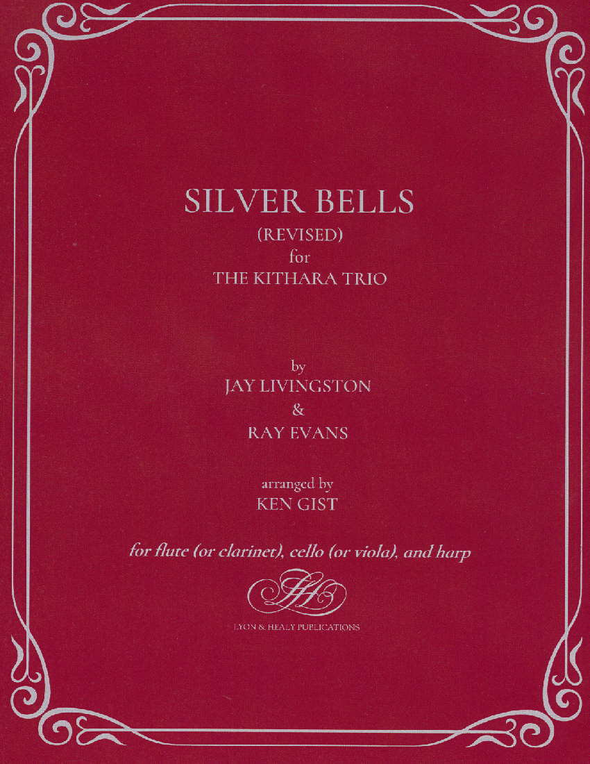 Silver Bells by Livingston and Evans (arr. Gist) Cover at folkharp.com