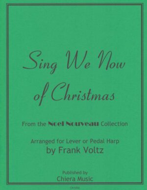 Sing We Now of Christmas Cover Frank Voltz at folkharp.com