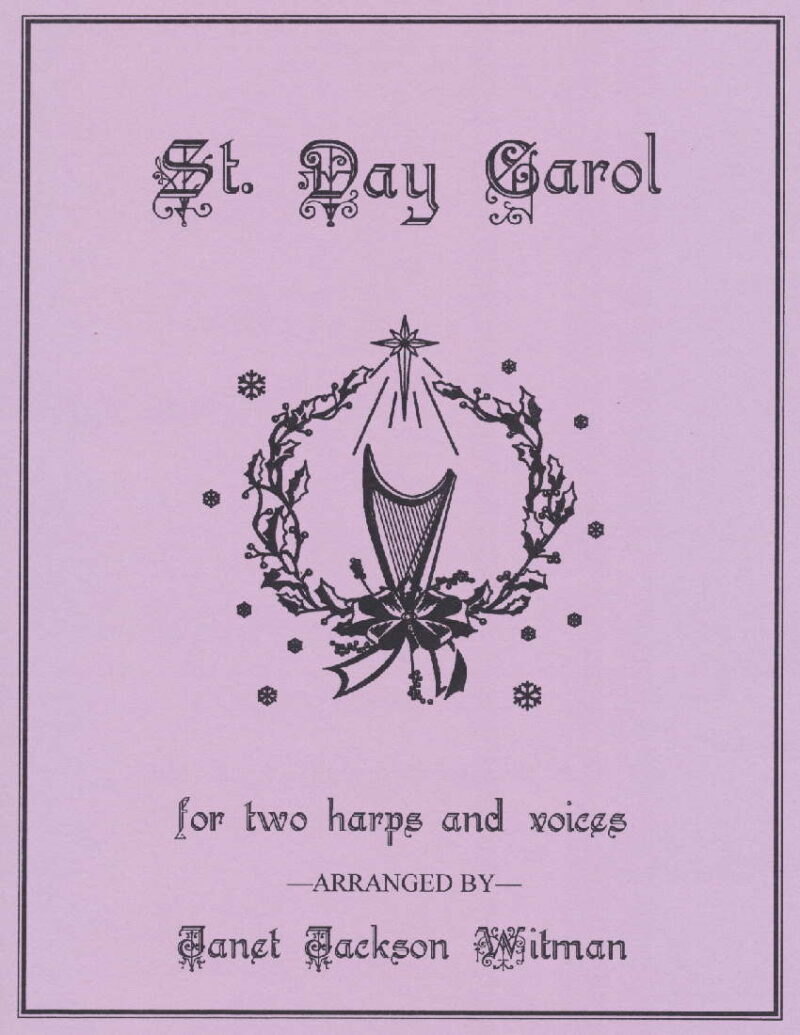St. Day Carol by Witman Cover at folkharp.com