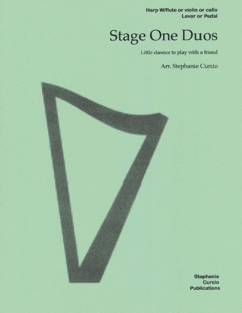 Stage One Duos by Curcio Cover at folkharp.com