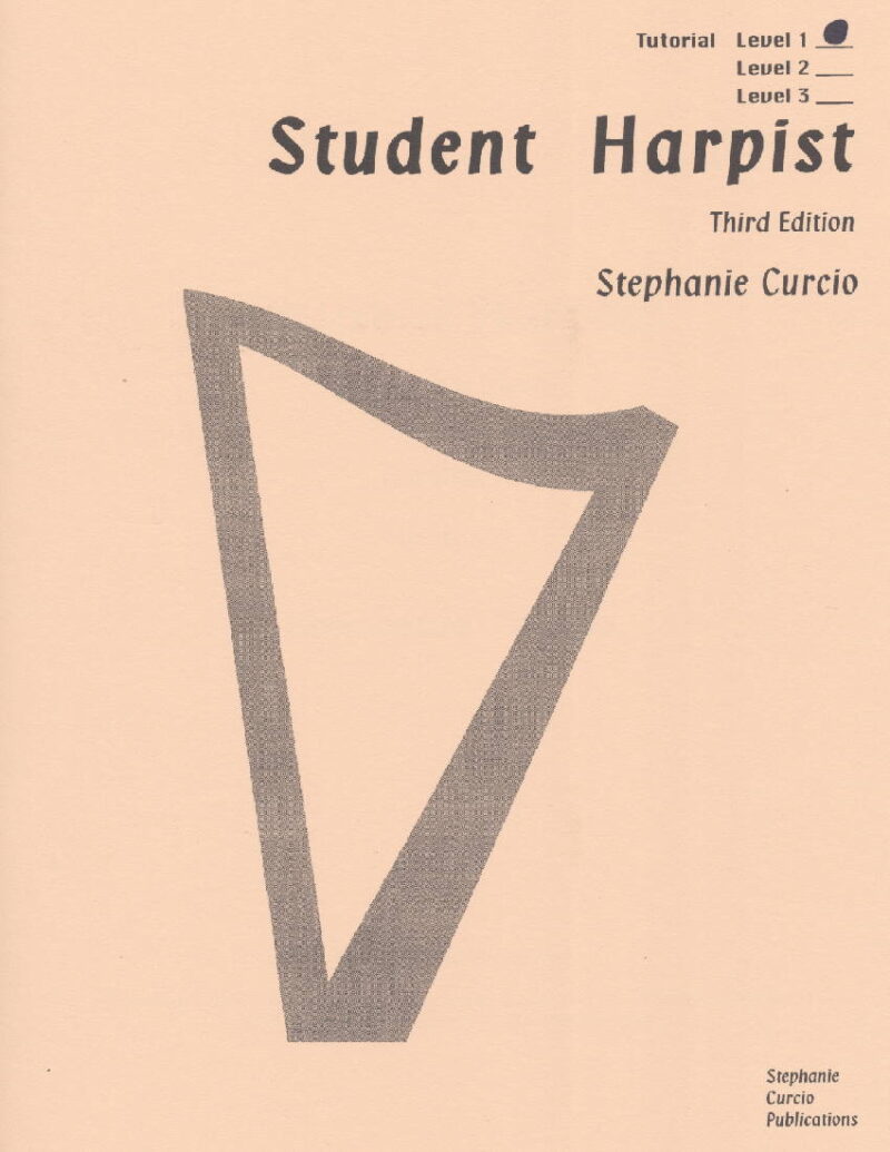 Student Harpist Level 1 by Curcio Cover at folkharp.com