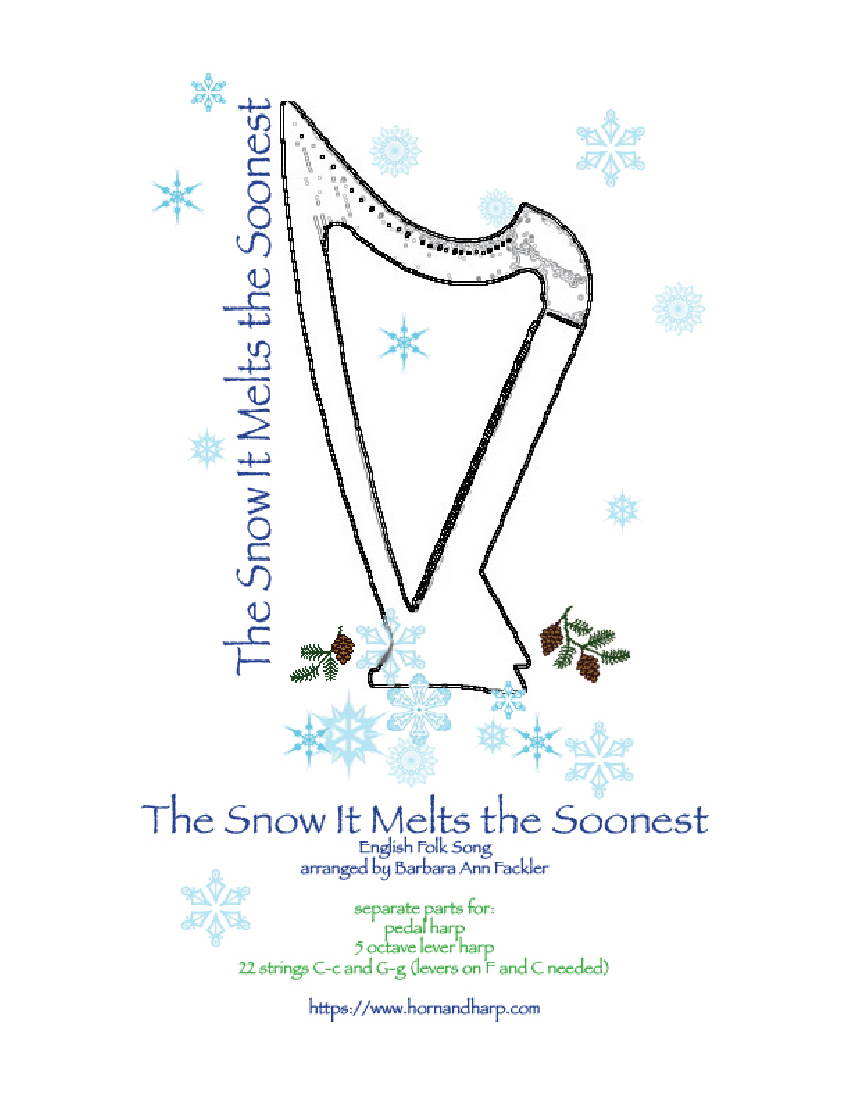 The Snow It Melts Soonest by Fackler Cover at folkharp.com