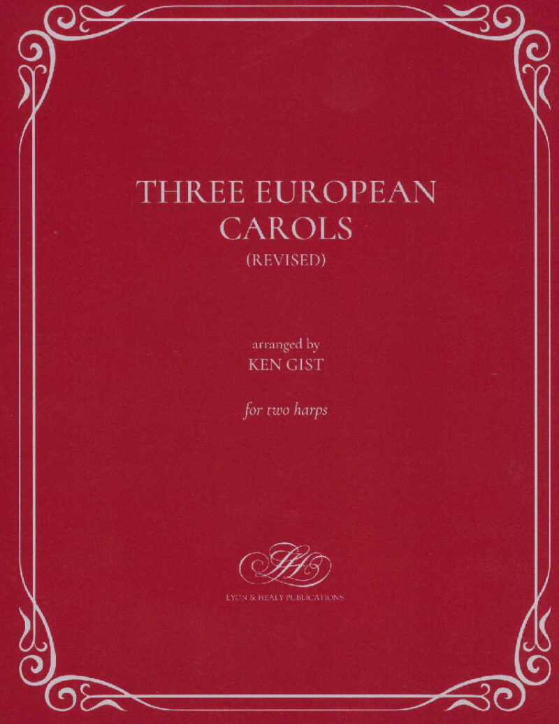 Three European Carols by Gist Cover at folkharp.com