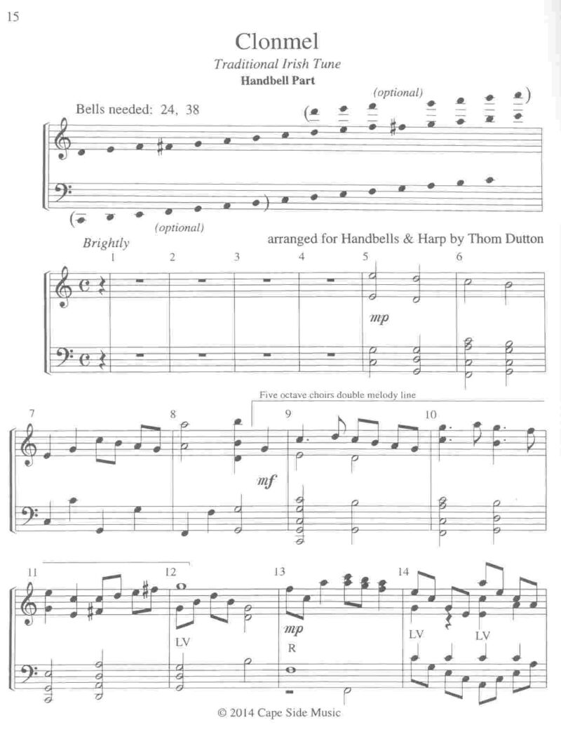 Three Irish Hymn Tunes Sample 2 at Melody's