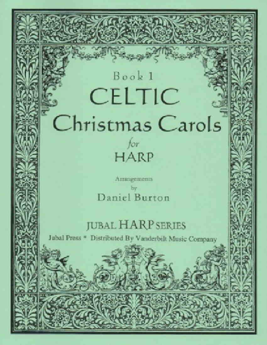 Celtic Christmas Carols Book 1 by Burton Cover at folkharp.com