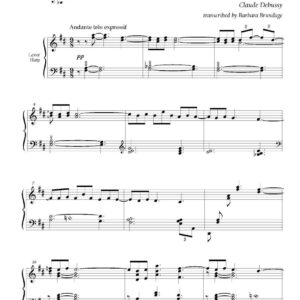 Clair de lune PDF – Folk Harp