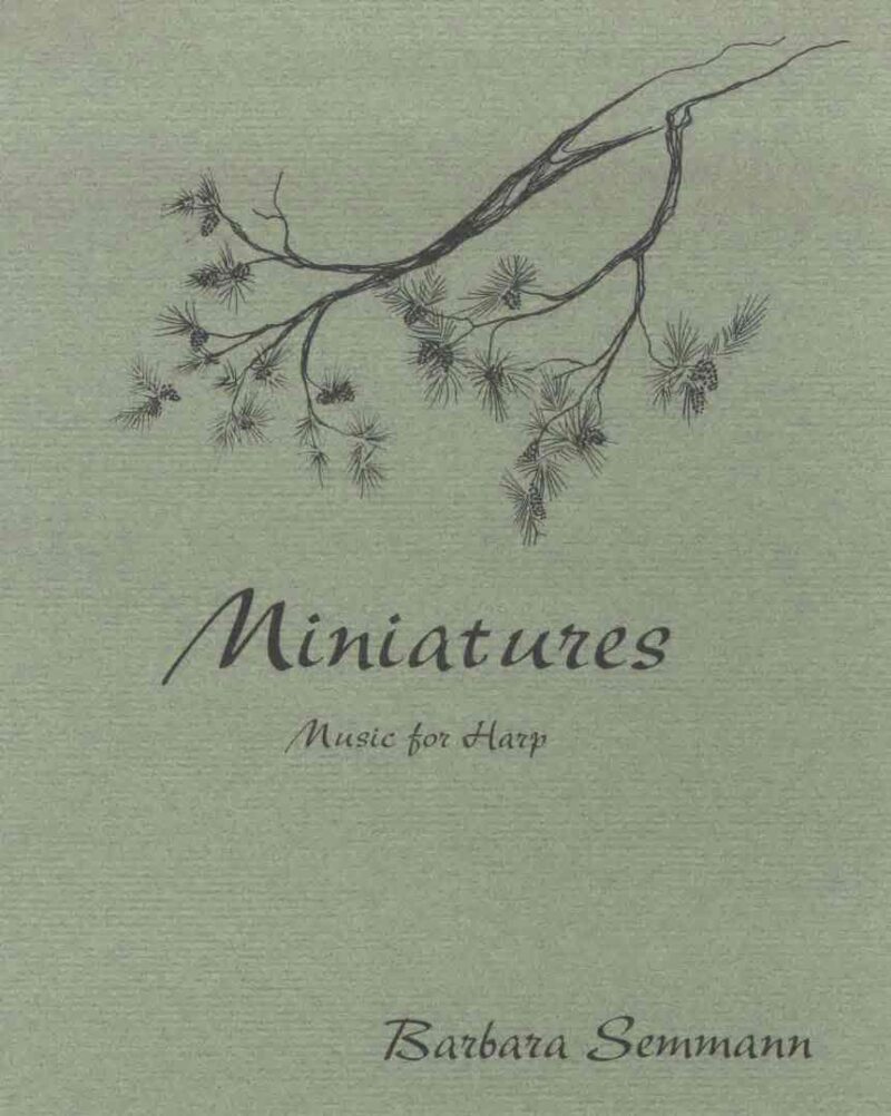Miniatures Cover by Barbara Semmann at folkharp.com