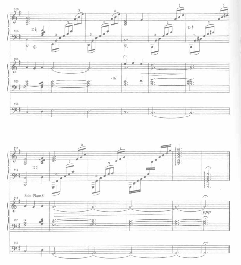 Sacred Favorites for Harp and Organ Sample 2 at Melody's