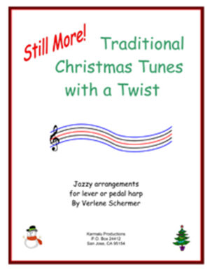Still More Traditional Christmas Tunes with a Twist cover folkharp.com