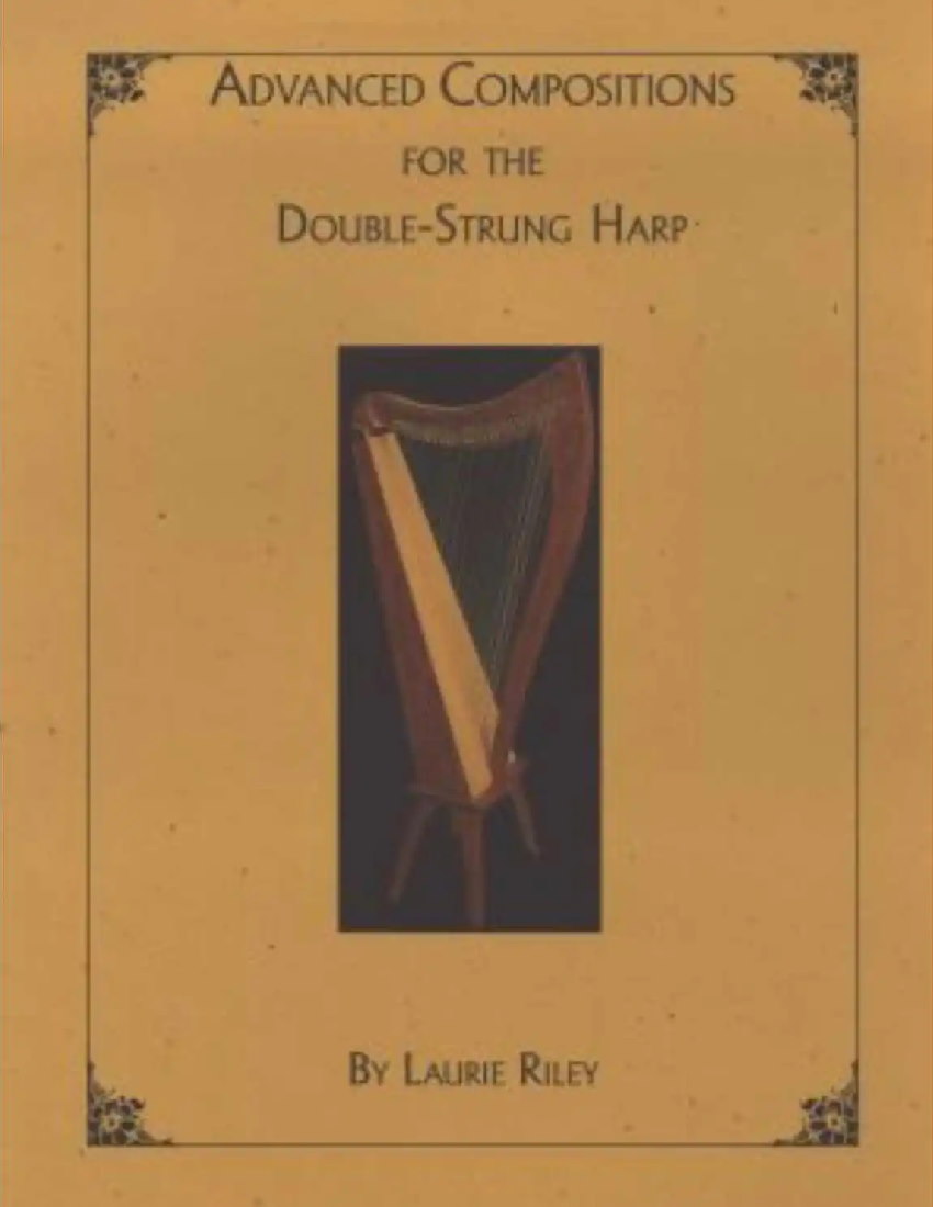 Advanced Compositions for the Double-strung Harp by Riley Cover at folkharp.com