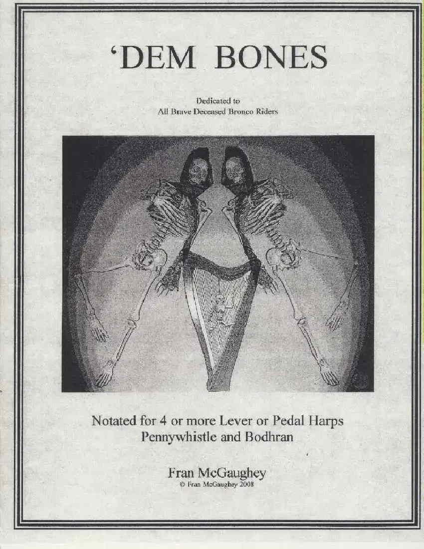 Dem Bones by McGaughey Cover at folkharp.com
