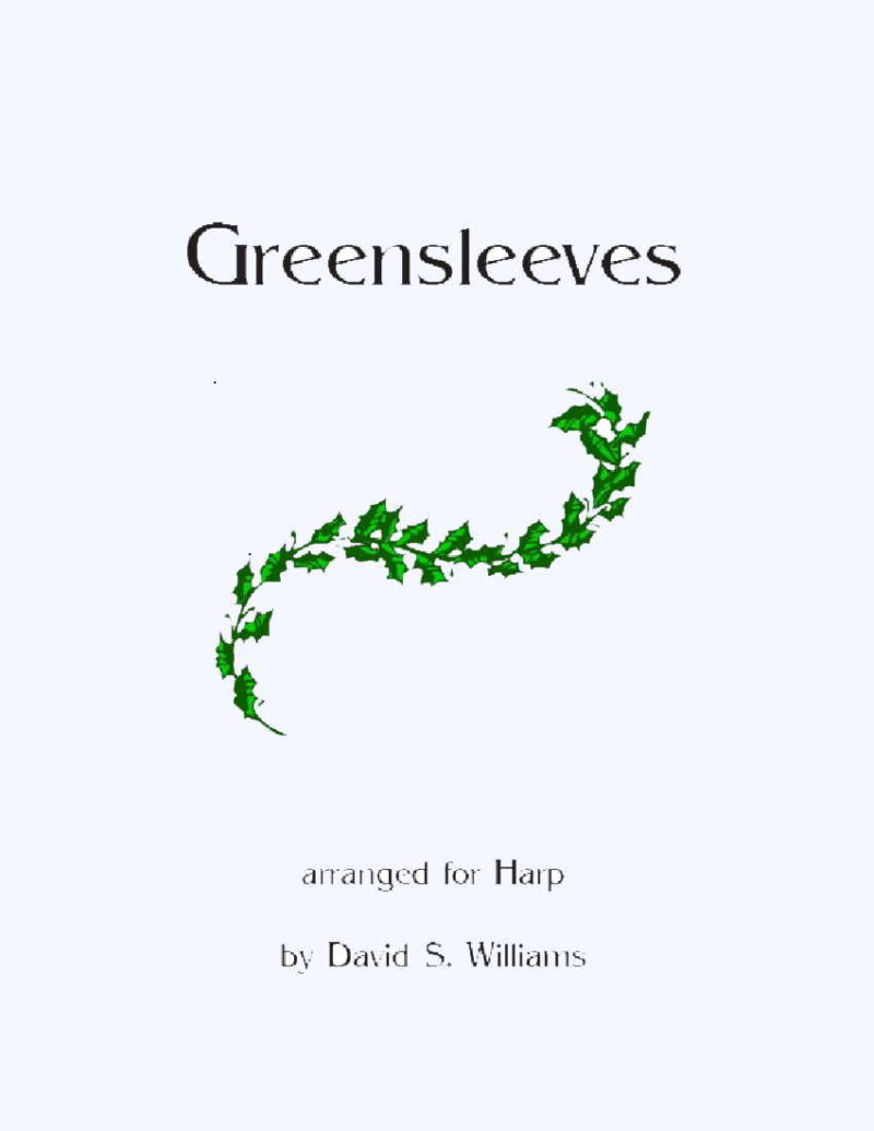 Greensleeves by Williams Cover at folkharp.com