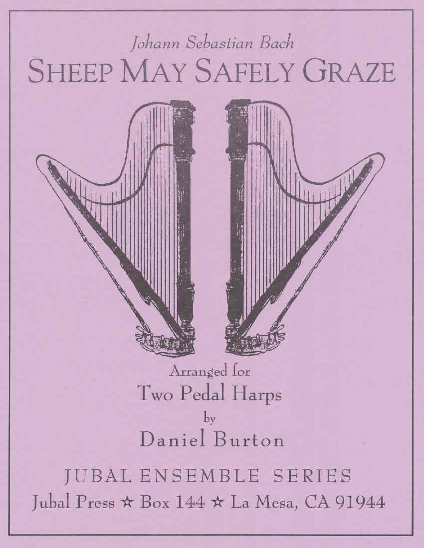 Sheep May Safely Graze by Burton Cover at folkharp.com