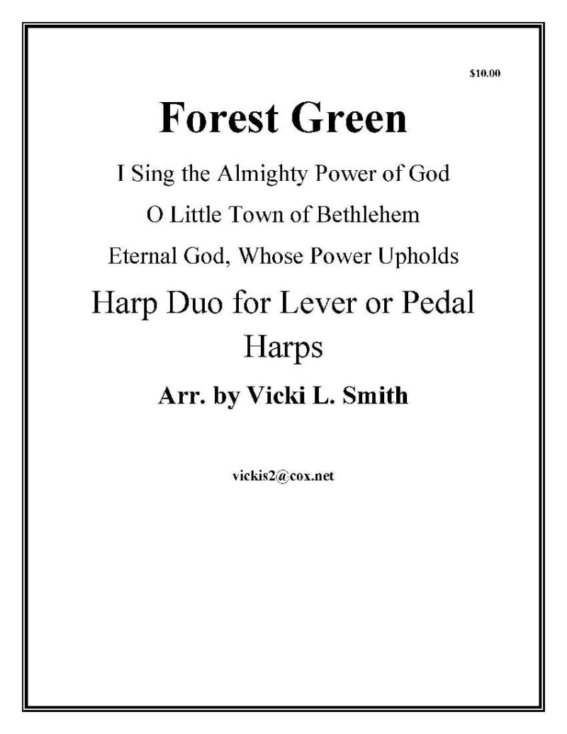 Forest Green by Smith Cover at folkharp.com